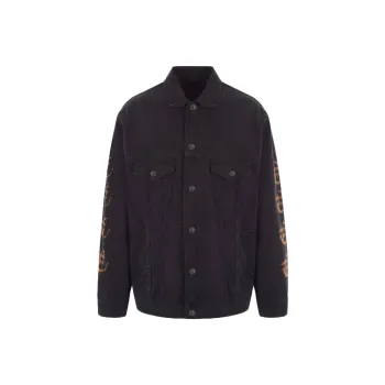 Balenciaga Denim Jacket Men's Black