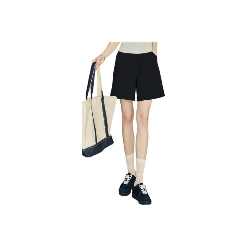 KUHNMARVIN Casual Shorts Women's Navy Blue-2