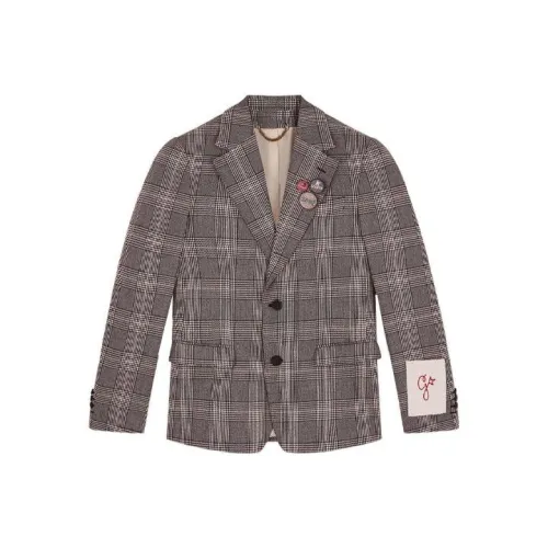 Golden Goose Business Suits Men Gray White