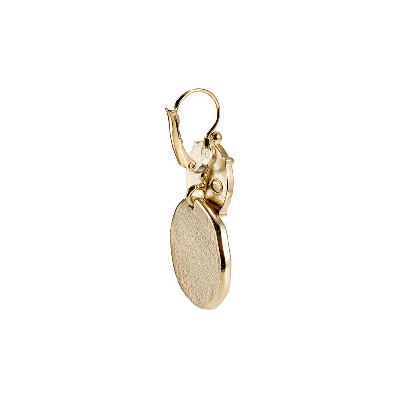 CHANEL Earrings Women's Gold-2
