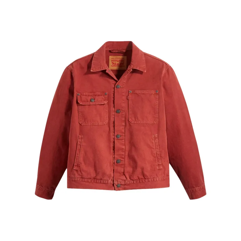 Levis Jackets Men Red-0
