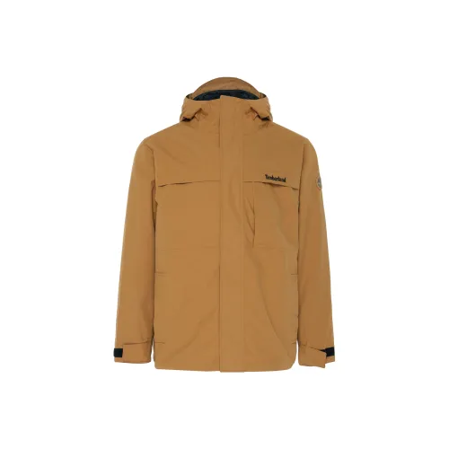 Timberland Outdoor Hiking Water Resistant Windbreaker Jacket Men's Wheat