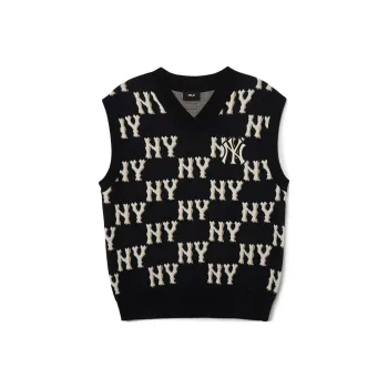 MLB New York Yankees Vests Unisex Black