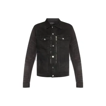 AMIRI Denim Jackets Men Black