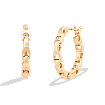 COACH Copper Earrings Women's Gold