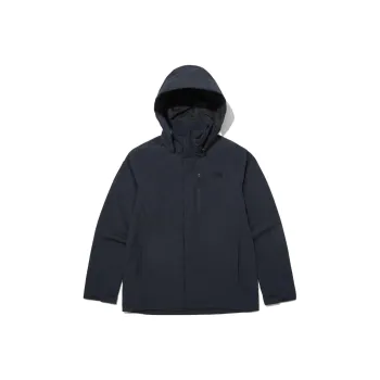 THE NORTH FACE Outdoor Hiking Water Resistant Windbreaker Jacket Unisex Dark Blue