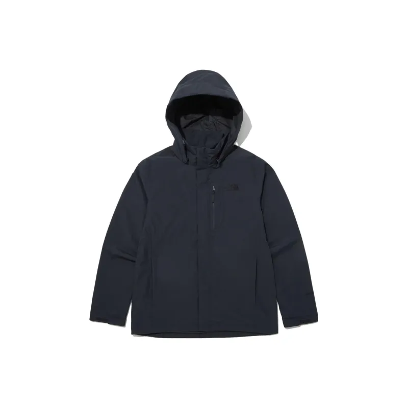 THE NORTH FACE Outdoor Hiking Water Resistant Windbreaker Jacket Unisex Dark Blue-0