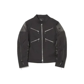 Beams Ventilation Riders Jacket Jackets Coats Men's Black