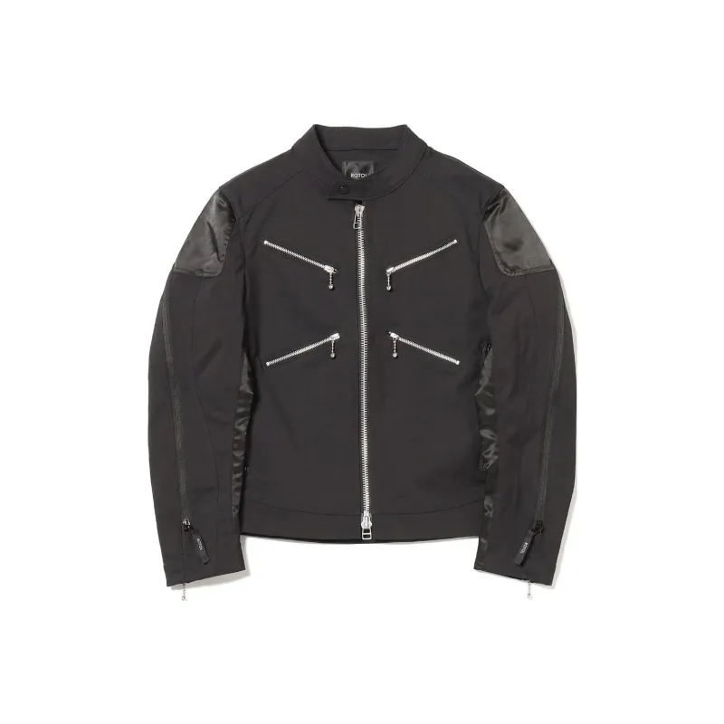 Beams Ventilation Riders Jacket Jackets Coats Men's Black-0
