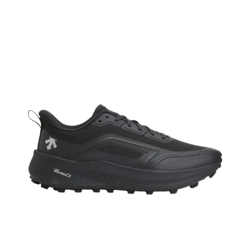 DESCENTE Flyridge Anti Slip Wear Resistant Low Top Casual Running Shoes Unisex Black-1