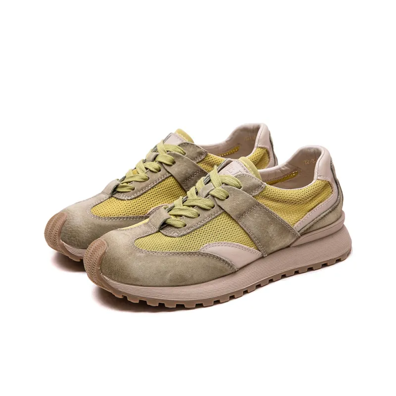 Jay Breathable Low Top Chunky Sneakers Women's-18