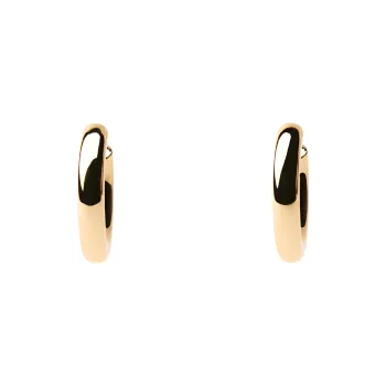 ZARA Steel Earrings Women's Gold