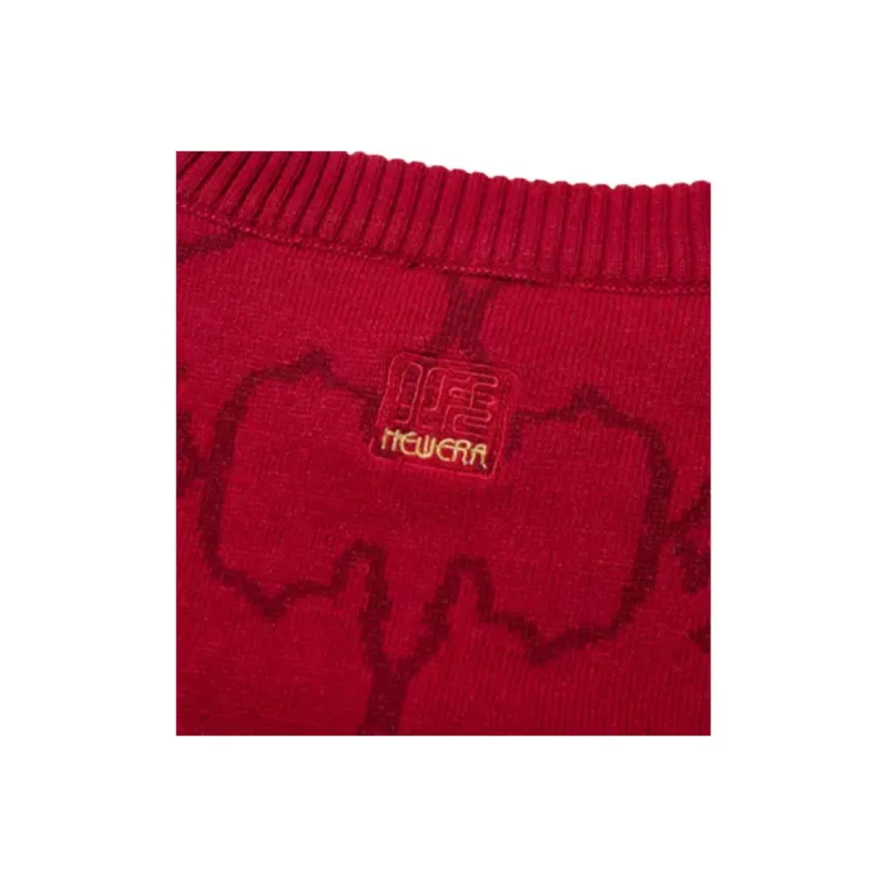 New Era Sweaters Unisex Red-2