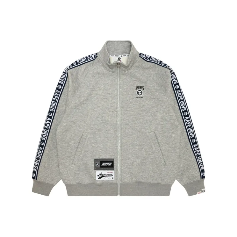 Aape Zip up Logo Sweatshirt-0