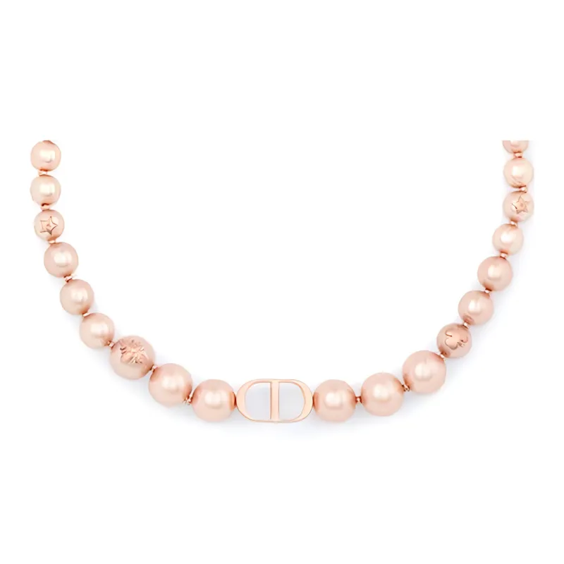 DIOR Metal Necklaces Women's Pink-0