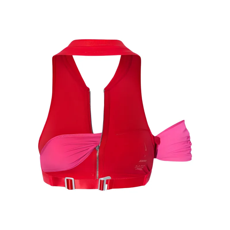 Nike X Nike Le Haut Drape Top Dark Pink-1