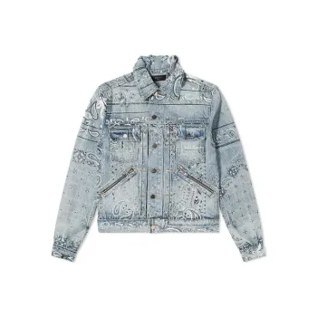 AMIRI Bandana Trucker Jacket