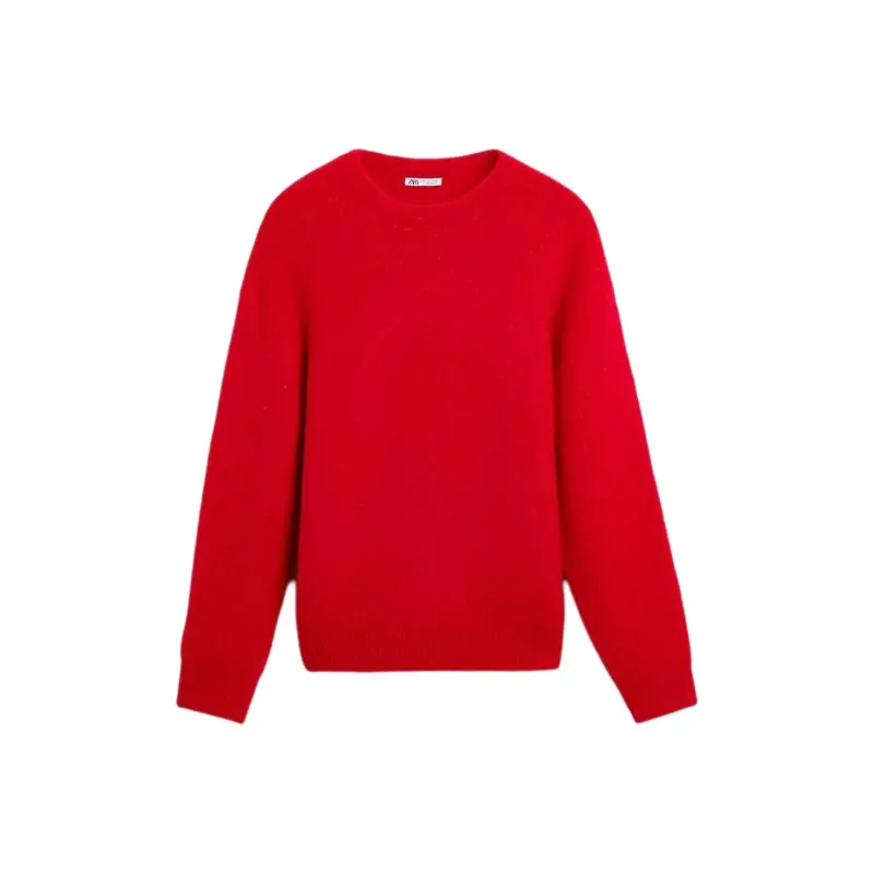 ZARA New Year Knitwear Men Red-0