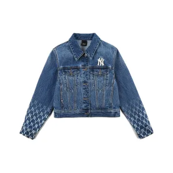 MLB Gradient Monogram Denim Jacket Unisex Blue