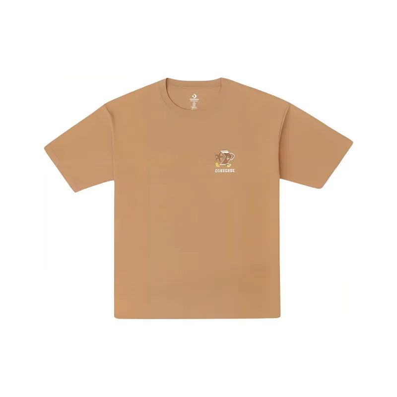Converse T Shirts Men Brown-0