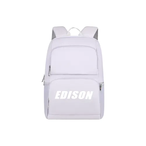 EDISON School Travel Nylon Backpack Unisex Multicolor