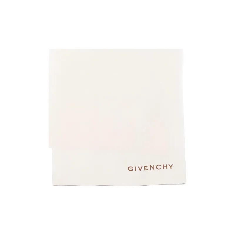 GIVENCHY Wool Knit Scarves Women's Beige/Brown-2