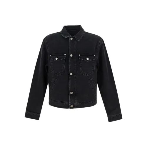 KENZO Denim Jackets Men Black