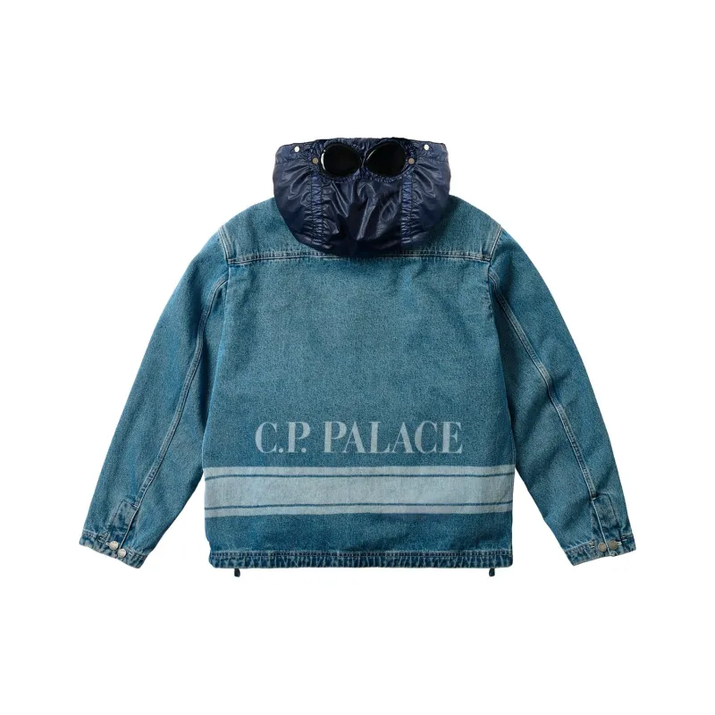 PALACE X C.P. Company 14 3/4Oz Goggle Jacket-3