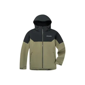 Columbia Waterproof, Windproof, And Breathable Windbreaker Jacket Unisex Army Green