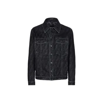 FENDI FF motif Denim Jacket