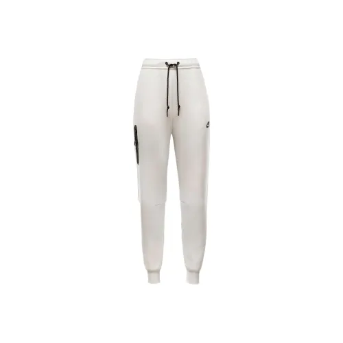 Nike Sportswear Tech Fleece SS25 Knitted Sweatpants Women's White