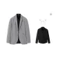 Gray (Includes Brooch+Black Shirt)