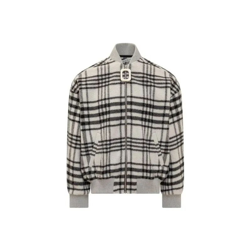 JW Anderson Checked Bomber Jacket-0