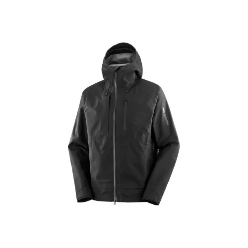 SALOMON OUTLINE GTX 3L Jackets Coats Men's Pitch Black