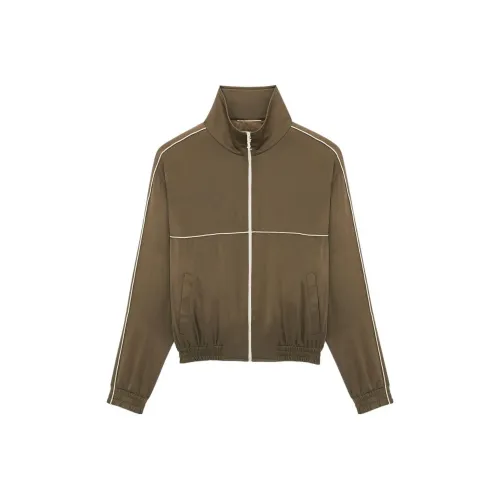 SAINT LAURENT SS23 Jackets & Coats Men's Olive