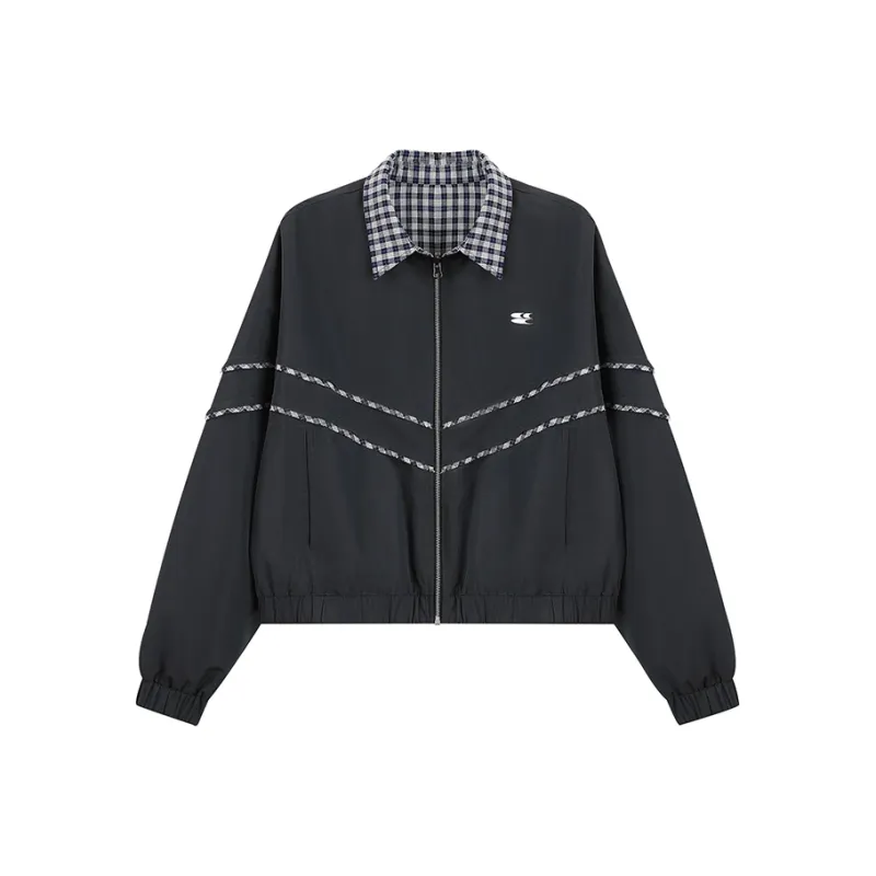 Crying Center Puffer Jacket Unisex Navy Blue-0