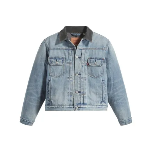 Stussy X Levi's Embossed Praglad Trucker Jacket