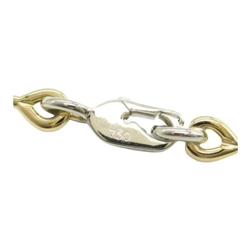 Cartier 2010s 18K Yellow And White Gold Chain Necklace-1