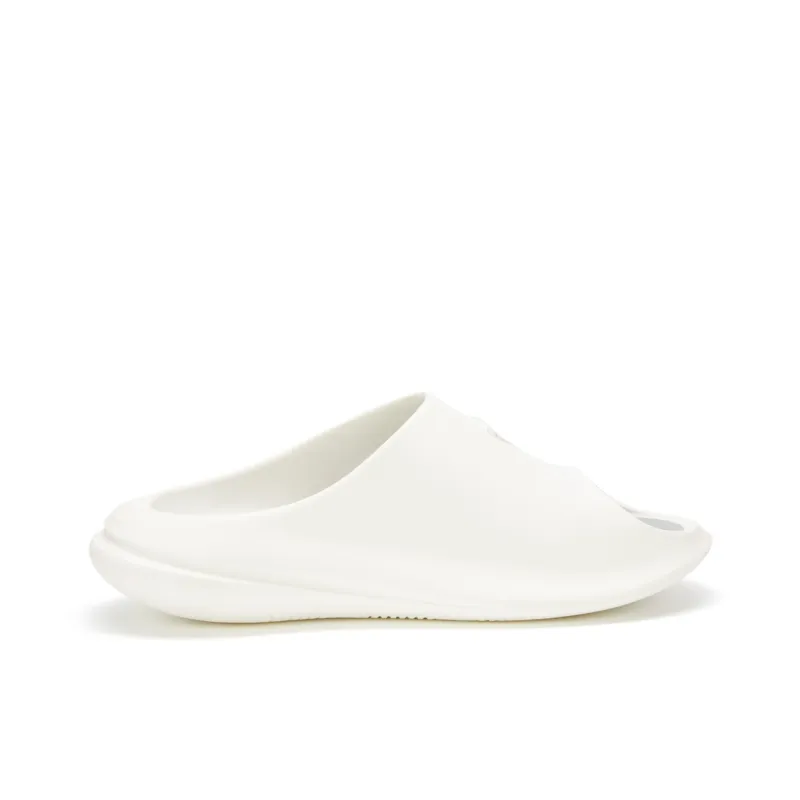 PEAK Very Small Fat Drag EVA Slip Resistant, Odor Resistant, Quick Dry Slide Slippers Men's Milk White Gray-1