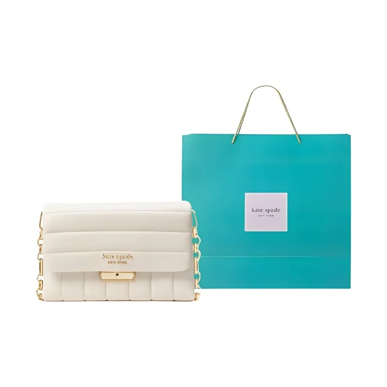 Kate Spade Carlyle Sheepskin Crossbody Bag Shoulder Bag Wallets Women's White-6