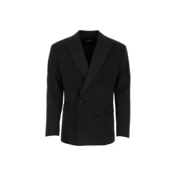 DSQUARED 2 Double Breasted Long Sleeved Blazer