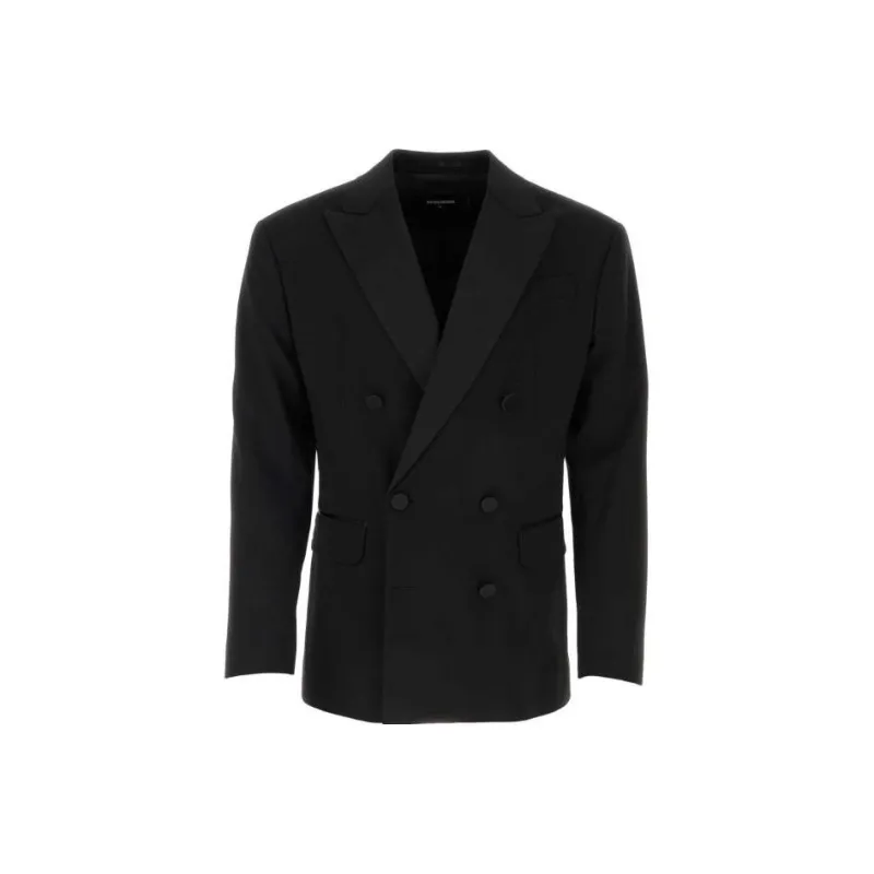DSQUARED 2 Double Breasted Long Sleeved Blazer-0