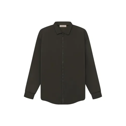 Fear Of God Essentials Filled Nylon Shirt Jacket