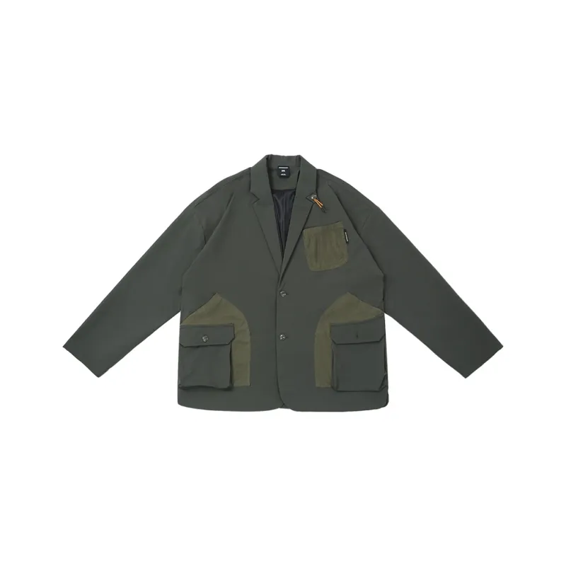 WAYNEXZAVIER Business Suits Men Army Green-0