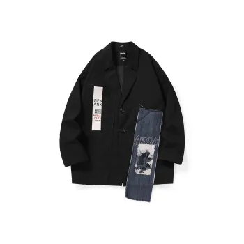 GENANX Business Suits Unisex Black