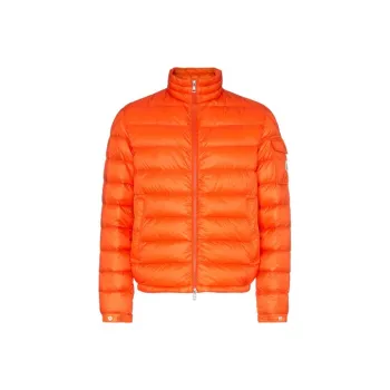 Moncler Down Jackets Men Orange Orange