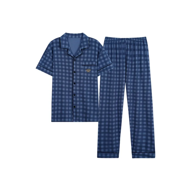 GOSO Pajama Set Men's Royal Blue-0