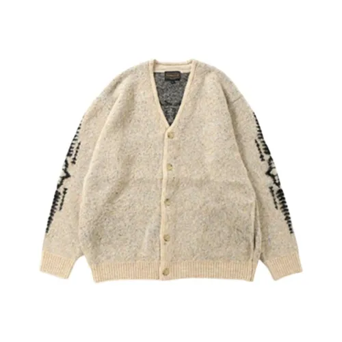 Maison Margiela Recicla Pendleton Coat Trench Coat Mens Tea Brown