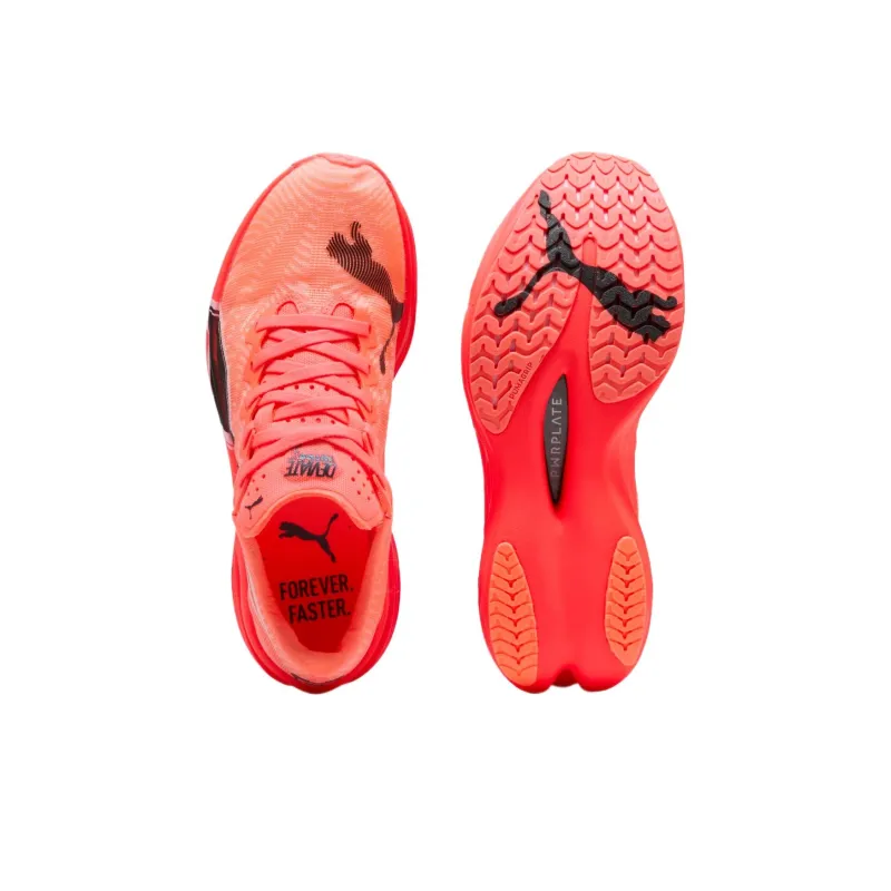PUMA Deviate NITRO Elite 3 Low Top Running Shoes Women's Red-4