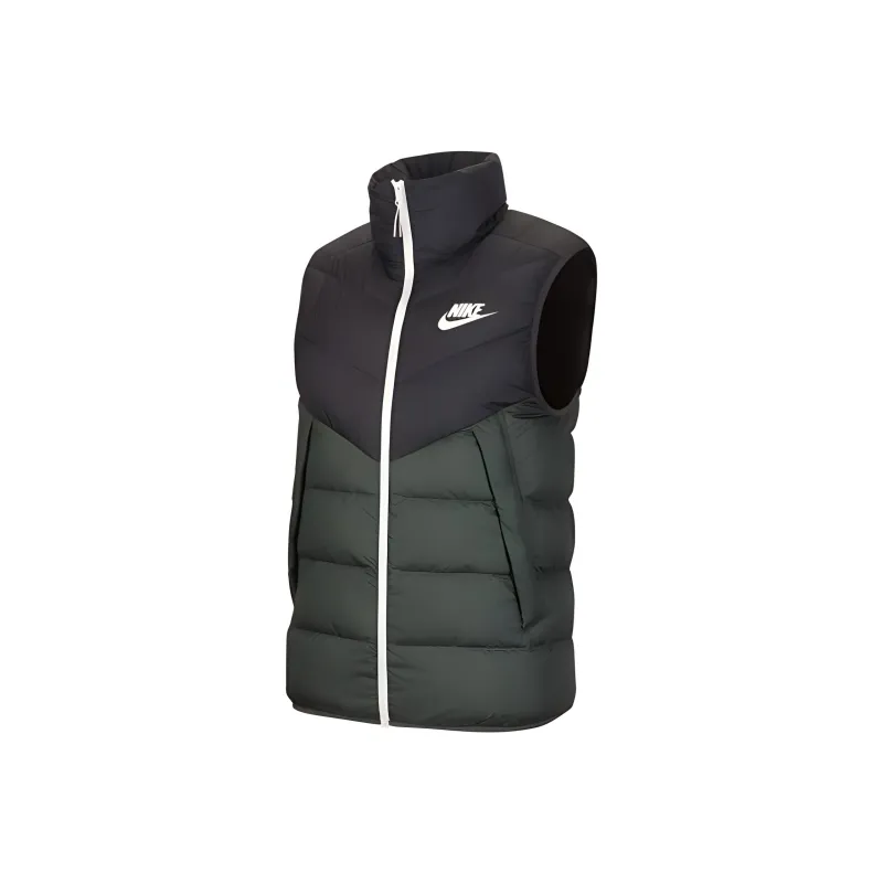 Nike Down Jackets Men Black Green Multicolor-0